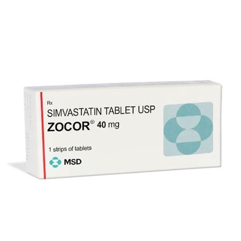 Zocor 40 Medypharmacy