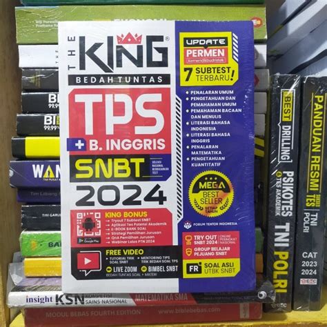 Jual Buku Tps Snbt The King Tps Snbt Subtest Terbaru