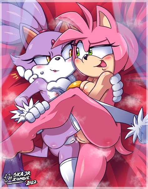 Rule 34 Amy Rose Anthro Bed Blaze The Cat Blush Bodily Fluids