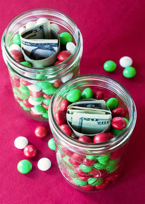 Holiday T Idea Hidden Money Candy Jars Money Ts Christmas