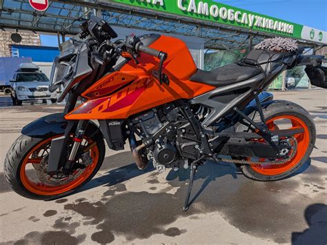 Купить б у KTM Duke инжектор передач в Москве оранжевый naked bike года на Авто ру