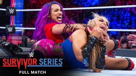 Full Match Team Raw Vs Team Smackdown Women S Elimination Match Survivor Series 2017 Youtube