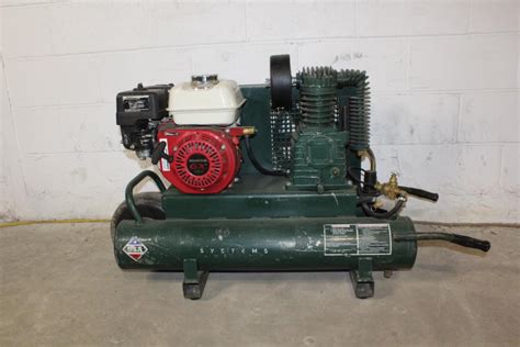 Green Air Compressor Property Room