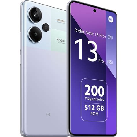 Xiaomi Redmi Note 13 Pro Plus 5G 12/512GB Morado Libre | PcComponentes.com