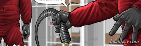 Busty Blonde And Brunette Fixed In BDSM Art Collection Pic