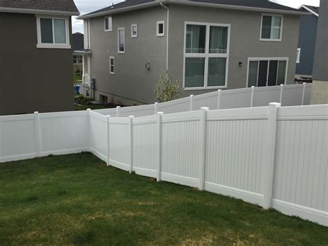 Crown Vinyl completed projects, high wind fencing