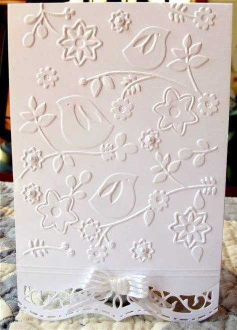 Birds Flowers Embossing Folders By Sizzix Shots Ideas Hand