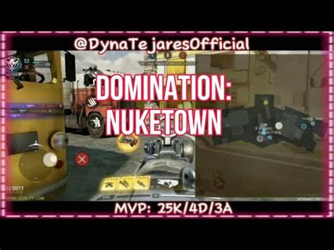 Mvp K D A Domination Nuketown Solo Mp Codm Dyna Tejares