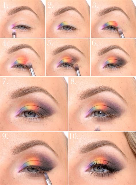 Rainbow Eye Makeup Tutorial