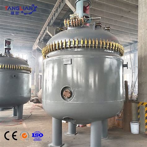 50L 50000L Acid Proof PTFE Lined Chemical Reactor China Glass Lined