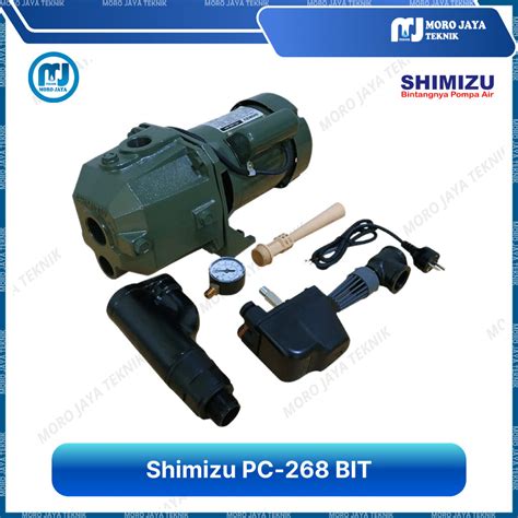 Jual Pompa Sumur Dalam Jetpump 250 Watt Shimizu PC 268 BIT Tanpa Tangki