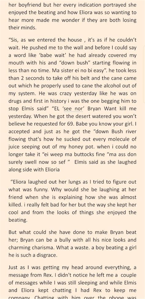 BlaDex On Twitter ThePastorsDaughter How I Became Addicted To Drugs And Sex Chapter10 It
