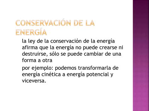 Conservacion De La Energia Cinetica Ppt