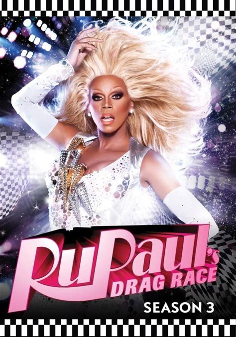 Rupaul Rupauls Drag Race Season 3 Dvd Cover Rupaul Drag Race