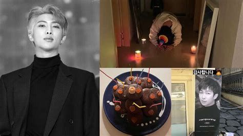 Bts Rm Birthday Celebration Here S How Kim Namjoon Celebrated His Big