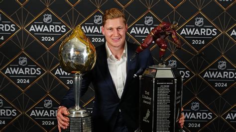 NHL awards 2024: Nathan MacKinnon wins Hart Trophy as league MVP