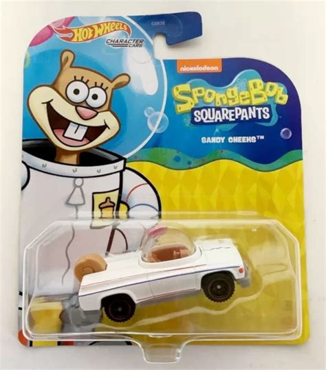 NEW HOT WHEELS Animation Spongebob Squarepants SANDY CHEEKS 1 64 Character Car 10 86 PicClick UK