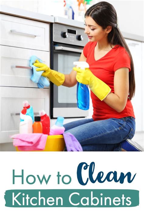 How To Clean Kitchen Cabinets Clean Kitchen Cabinets Cleaning