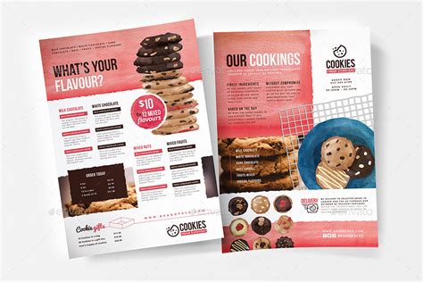 Cookie Shop Flyer Poster By Brandpacks Graphicriver