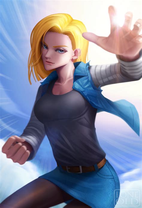 Android 18 By Loneold On Deviantart