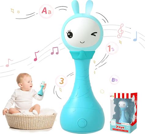 Amazon.com: alilo Yoyo Talking Bunny Baby Singing Musical Rattle ...