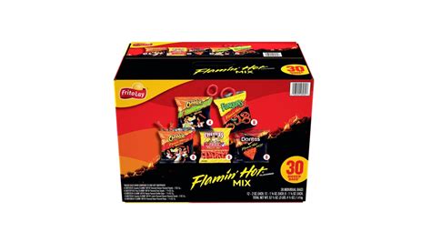 Frito Lay Variety Pack Flamin Hot Mix Snacks Ct Delivery Near Me Doordash