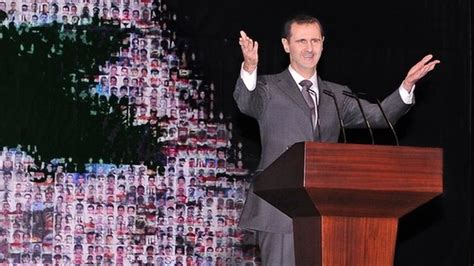 Syria President Bashar al-Assad gives rare TV speech - CBBC Newsround