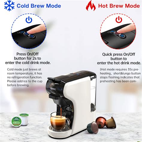 Hibrew H1A Expresso Coffee Machine hot&cold 4 in 1, 19 Bar | Europe