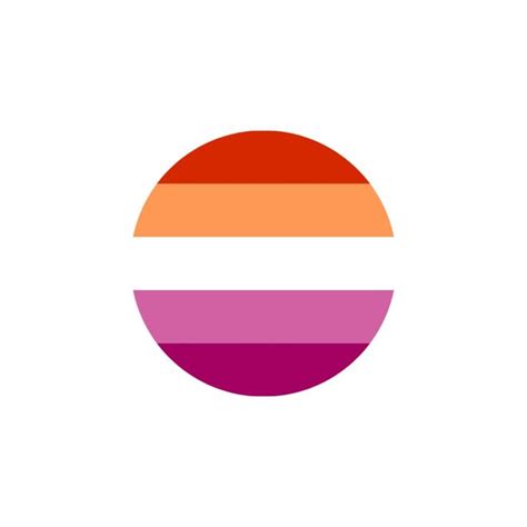 An Orange Pink And Purple Circle On A White Background With The Colors