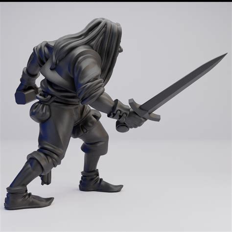 Hot Goblin 酔っ払い傭兵フィギュア カットラスと酒 ホットゴブリン