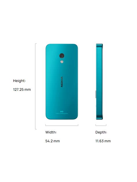 NOKIA 235 4G (2024) | Dubbla SIM | GSM | Olåst | Internationell version