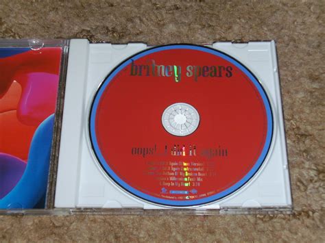My Amazing Britney Collection Oopsi Did It Again Japan Single W