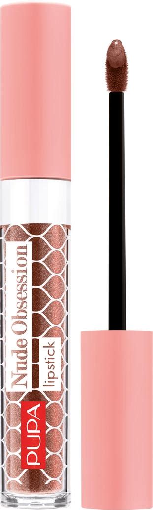 Помада для губ Pupa Nude Obsession Lipstick 011 Shiny Nuisettes 3 г