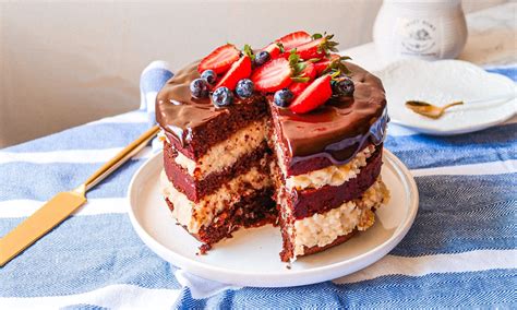 Naked Cake De Nozes E Coco Receita Dr Oetker