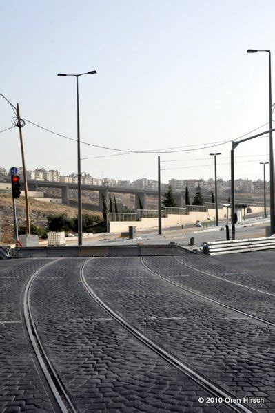 Jerusalem Light Rail Construction Photos | Oren's Transit Page