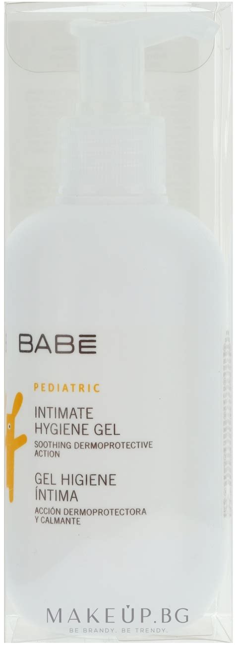 Babe Laboratorios Intimate Hygiene Gel Детски гел за интимна хигиена Makeup bg