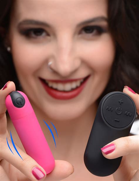 Vibrating Bullet With Remote Control Pink Sex Toy Distributing