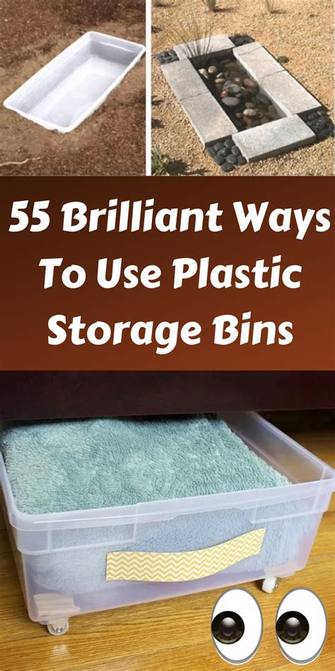 50 Clever Ways To Use Plastic Storage Bins In Your Home And Garden
