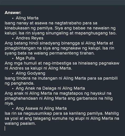 Mga Uri Ng Tauhan Sa Filipino Kulturaupice Vrogue