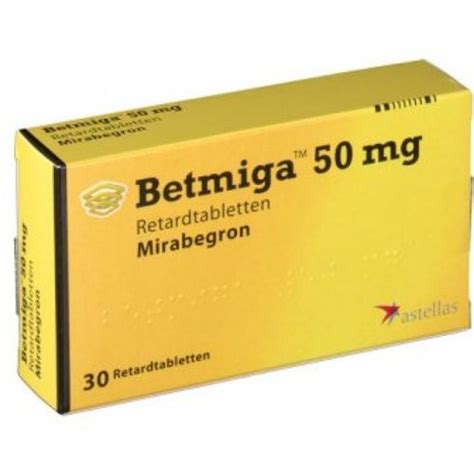 Mirabegron Betmiga 50 Mg Tab Exporter Supplier Distributor
