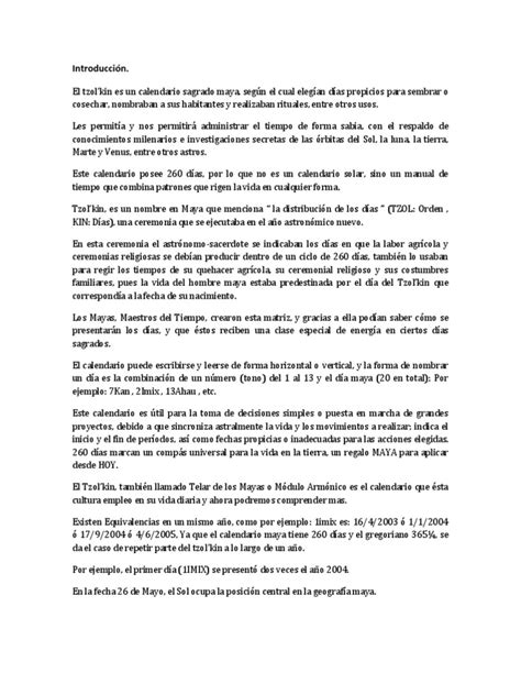 Calendario Tzolkin | Descargar gratis PDF | Amor | Vida