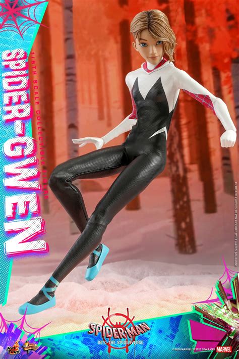 Hot Toys Spider Gwen Da Spider Man Into The Spider Verse Itakon It