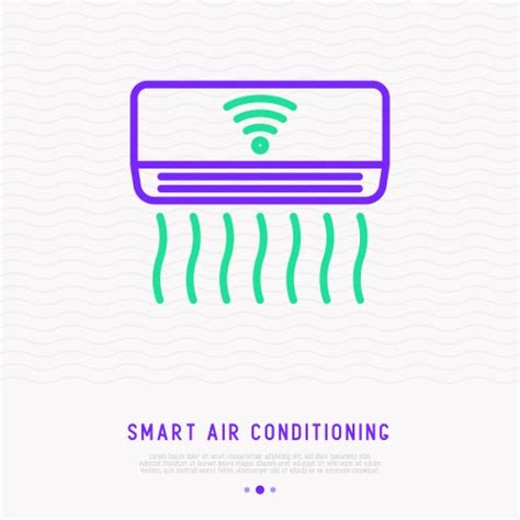 air conditioner royalty  vector image vectorstock