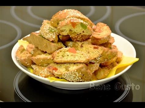 Печенье Бискотти с цукатами и миндалем | Итальянское Сухое Печенье ...