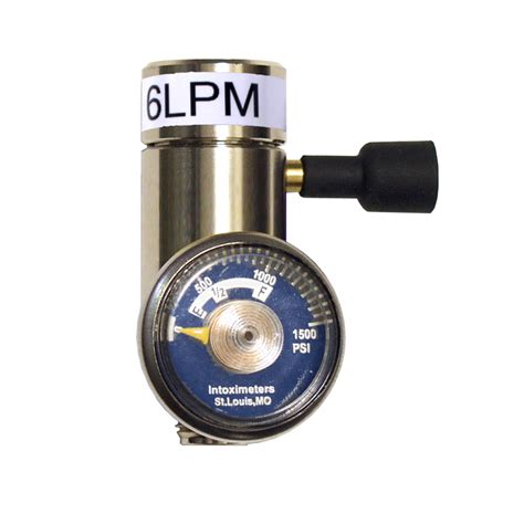 Dry Gas Regulator 6 0 Lpm Used With Ecir Ii Or Fst Davtech