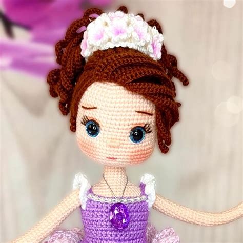 Amigurumi Pattern Princess Sofia Ballerina Doll by Pollytoys Amigurumi