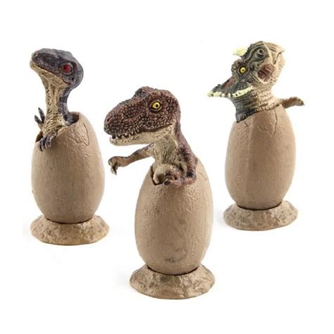 Jurassic Park Semi Hatched Dinosaur Egg Action Figure Model Toy ...