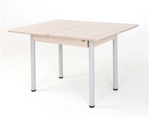 Стол-трансформер (раскладной) с ящиком «Прайм-3Р» 60/120 Ясень Шимо ...