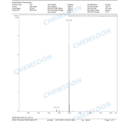 CAS 19660 77 6 Chemsoon Mof COF Material Professional Supplier