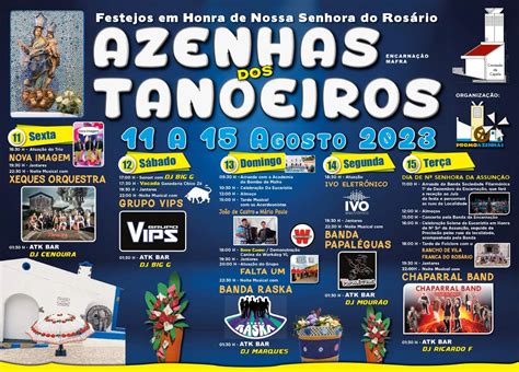 Festas De Azenhas Dos Tanoeiros 2023 2025